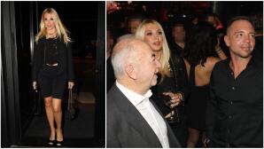 Σπυροπούλου: Με τον σύζυγο και τον πεθερό της σε βραδινή έξοδο