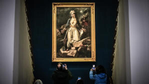 Η Ελλάδα Στα Ερείπια Του Μεσολογγίου - Στο Μεσολόγγι Το Έργο