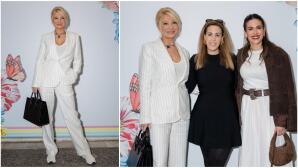 Φαίη Σκορδά: Η casual chic εμφάνιση με λευκό κοστούμι & αθλητικά παπούτσια