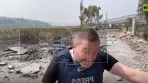 Λίβανος: Πύραυλος Εξερράγη Δίπλα Σε Δημοσιογράφο του RT