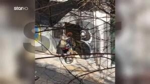 Επιχείρηση Της Ομάδας ΔΙΑΣ Σε Εγκαταλελειμμένη Πολυκατοικία