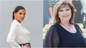 Η Σταματίνα Τσιμτσιλή στην παρουσιάση του βιβλίου της Μαντά