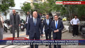 Τσιάρας - Μηταράκης στην Ευρωπαϊκή Εισαγγελία