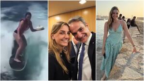 Σοφία Μητσοτάκη: Γενέθλια κάνοντας wake surf - Οι ευχές των γονιών της