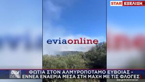 Φωτιά Στον Αλμυροπόταμο