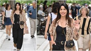 Τόνια Σωτηροπούλου: To urban chic look της για βόλτα στην πόλη