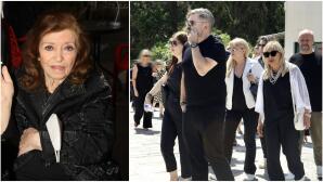 Τζένη Ζαχαροπούλου: Το τελευταίο αντίο στην ηθοποιό- Συγκινημένη η κόρη της