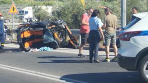 Θανατηφόρο Τροχαίο Στη Λέσβο Με Δύο γυναίκες Νεκρές