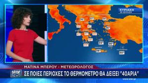 Καιρός: Έρχεται Καύσωνας - Πού Θα Έχει 40αρια