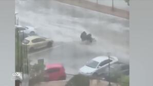 Συγκλονιστικές εικόνες: Μπουρίνι έπληξε Αττική, Θεσσαλία, Στερεά Ελλάδα