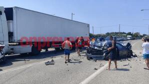 Άκτιο: Καραμπόλα Στην Υποθαλάσσια Σήραγγα