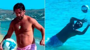 Θάνος Πετρέλης: Εντυπωσίασε Με Το Γραμμωμένο Του Σώμα