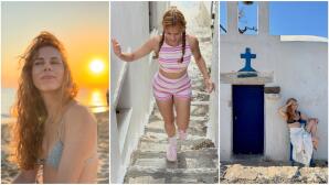 Λένα Μποζάκη: Το καλοκαίρι της στη Νάξο