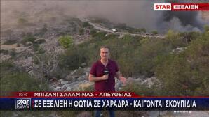 φωτιά Σαλαμίνα