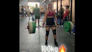 Η Κατερίνα Στικούδη έκανε deadlift με 100 κιλά!