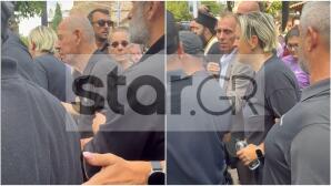 Κηδεία Μαζωνάκη: Σε Σοκ Η Οικογένεια Έξω Από Την Εκκλησία