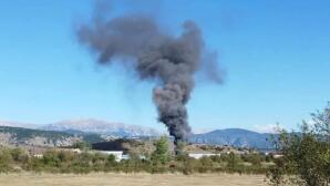 Φωτιά Σε Εργοστάσιο Ανακύκλωσης Στη Μπάφρα Ιωαννίνων