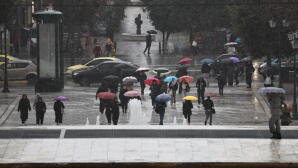 Καιρός: Βροχές, καταιγίδες και βοριάδες έως 9-10 μποφόρ
