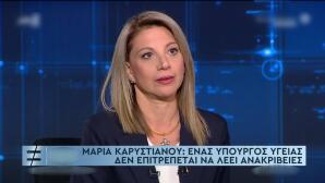 Καρυστιανού: «Νόμιμο Το Μηχάνημα Βιοανάδρασης, Με Έλεγξαν»