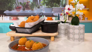 Arancini Κροκέτα Τραχανά