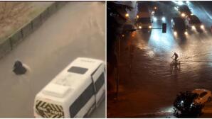 Τουρκία: Ορμητικά Νερά Από Πλημμύρα Παρασέρνουν Γυναίκα