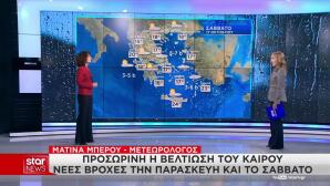 Καιρός: Έρχεται Νέος Γύρος Βροχοπτώσεων & Πτώση Θερμοκρασίας
