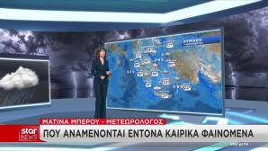 Έκτακτο Δελτίο Επιδείνωσης Καιρού Για Καταιγίδες Και Χαλάζι