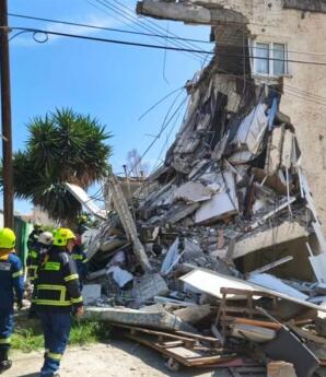 Κύπρος: Κατέρρευσε Μέρος Πολυκατοικίας