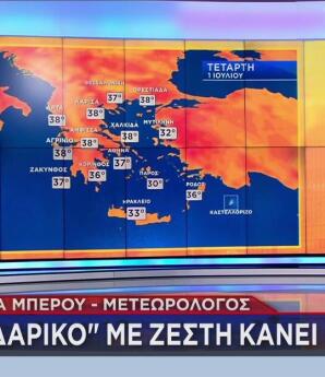 Ποδαρικό Ιουλίου με ζέστη