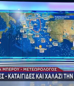 Αλλάζει Ο Καιρός: Πτώση Θερμοκρασίας 10 Βαθμούς & Καταιγίδες