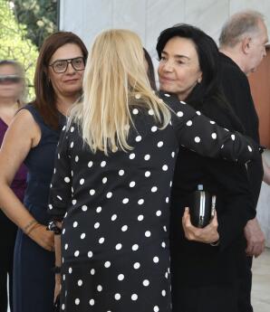Λένα Σαμαρά: Συγκίνηση Στο Ετήσιο Μνημόσυνο