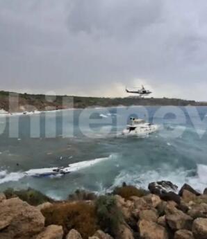 Κύπρος: Ένας Νεκρός Μετά Τη Βύθιση Σκαφών Λόγω Κακοκαιρίας