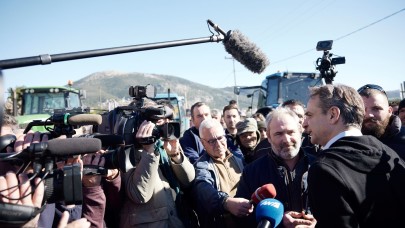 Μητσοτάκης αγρότες Βόνιτσα