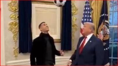 Ρονάλντο και Τραμπ «παίζουν μπάλα» αναφέρει ο Λευκός Οίκος