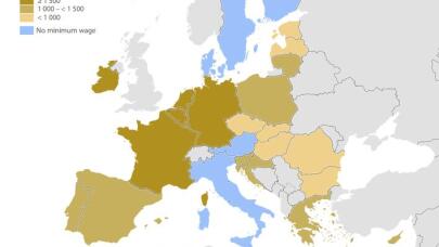 πίνακας Eurostat για τους κατώτατους μισθούς στην ΕΕ