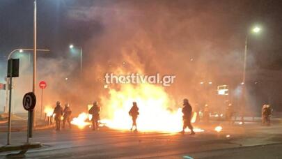 Θεσσαλονίκη: Επεισόδια με μολότοφ–Τραυματίστηκε αστυνομικός