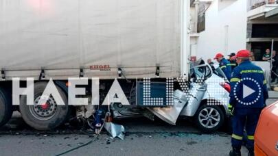 Ζαχάρω: Νεκρός 29χρονος Που «Καρφώθηκε» Σε Νταλίκα