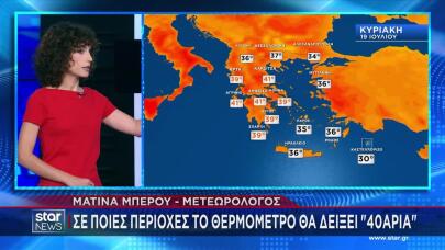 Καιρός: Έρχεται Καύσωνας - Πού Θα Έχει 40αρια