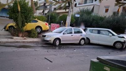Ηλιούπολη: Τροχαίο Κλεμμένου Οχήματος Με Ταξί