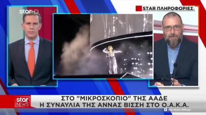 Στο Μικροσκόπιο Της ΑΑΔΕ Η Συναυλία Της Άννας Βίσση Στο ΟΑΚΑ