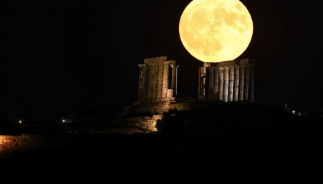Εικόνες Από Την Πανσέληνο Του Αυγούστου