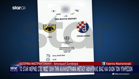 Νέα Φιλαδέλφεια: Aπόρρητη Έκθεση Αστυνομικών Αθλητικής Βίας