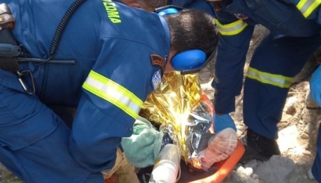 Κρήτη: Αγωνία για τον Ισπανό τουρίστα που ακρωτηριάστηκε το πόδι του