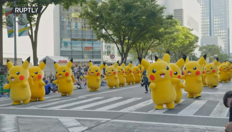 Πόκεμον: Γέμισαν Οι Δρόμοι Πίκατσου Στη Γιοκοχάμα
