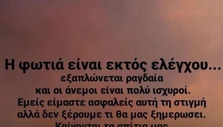 Σοφία Κουρτίδου φωτιά Αλεξανδρούπολη