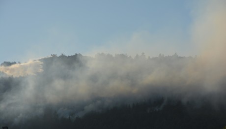 Φωτιά στη Βοιωτία: Μήνυμα από το 112