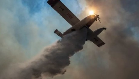 Φωτιά στο Διαλεκτό Καβάλας - Μήνυμα 112 για εκκένωση