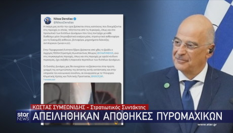 Νίκος Δένδιας για φωτιές