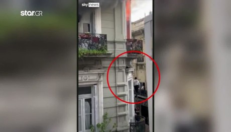 Αργεντινή: Πώς σώθηκε γυναίκα μέσα από φλεγόμενο κτίριο με ένα καλώδιο