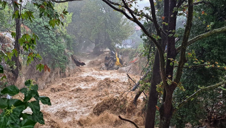 Kακοκαιρία: Tα Μεγαλύτερα Ύψη Βροχής Στη Ζαγορά Πηλίου